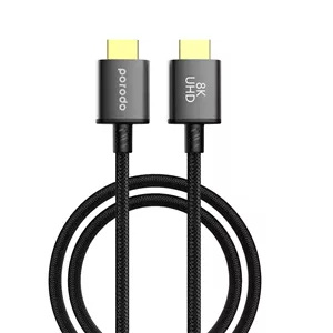 کابل HDMI 2.1 کنفی ۳ متری Porodo مدل PD8KHDM3 با پشتیبانی 8K