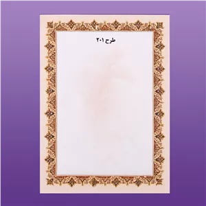 کاغذ تذهیب - ابر و باد بسته 100 تایی سایز A5