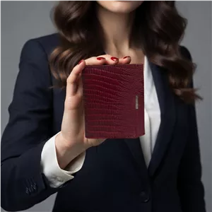 کیف جیبی زنانه چرم طبیعی مدل ریحا