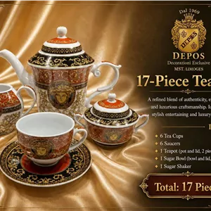 چای خوری 17 پارچه ورساچه