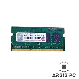 رم لپ‌تاپ Transcend DDR3 4GB 1333MHzاستوک
