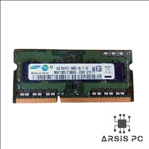 رم لپ‌تاپ Samsung DDR3 4GB 1333MHz (PC3-10600S)استوک