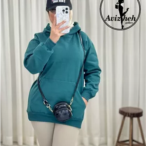 هودی ساده تک زنانه جنس تو کرکی