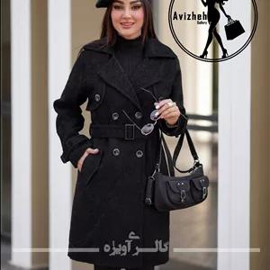 کت یقه انگلیسی زنانه مدل آیدا جنس مخمل جودون