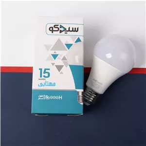 لامپ حبابی ۱۵ وات سیدکو « E27 »