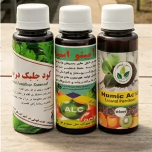 خرید پک ۳ عددی کود مایع جلبک ،امینو اسید ،هیومیک اسید مایع | کودکُور