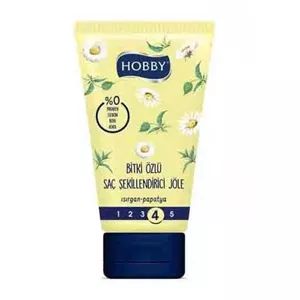 ژل مو حالت دهنده هوبی HOBBY حاوی عصاره گل بابونه شماره 4 حجم 150 میل