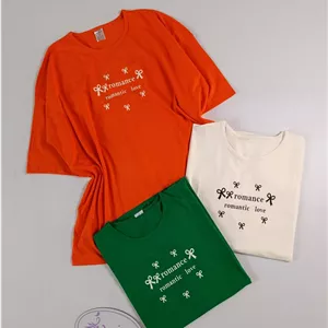 تیشرت لانگ نخ پنبه زنانه romantic (سایز بزرگ)