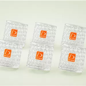 لیوان چرخشی 190 میلی مدل حبابی( توپی)  6 عددی