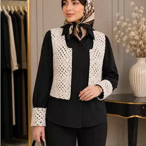 شومیزالیزه باپارچه قلاب بافی
