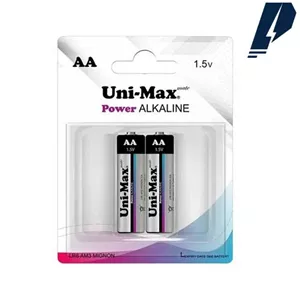 باتری نیم قلمی آلکالاین یونی مکس Unimax Alkaline
