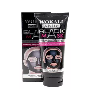 ماسک سیاه صورت وکالی مدل روشن کننده و جوانساز حجم 130 میلی لیتر