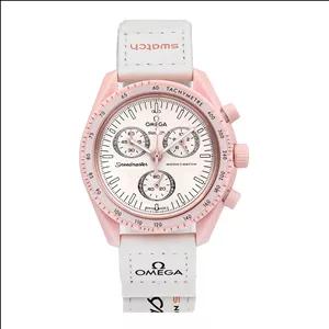 ساعت امگا سواچ زهره یا ونوس بدنه سرامیک u-2095