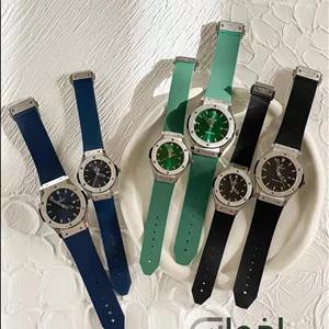 ساعت هابلوت اصلی بند رابر صفحه ساده(بیگ‌بنگ)