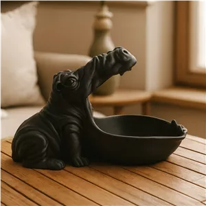 کاسه طرح اسب آبی