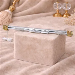 چوب پرده اتومات گریبر کشویی (121 تا 213 سانتی متر)