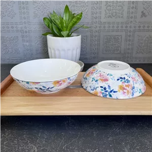 کاسه مدنزی فلورنتینا آبی بزرگ