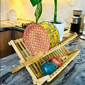 جاظرفی بامبو بزرگ تاشو