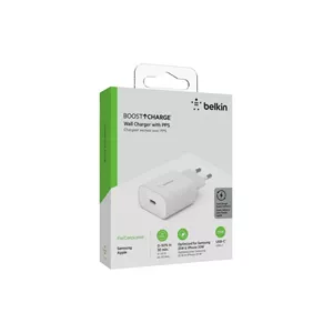 شارژر دیواری 25 وات بلکین مدل  WCA004dqWH