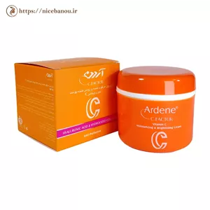 کرم مرطوب کننده و روشن کننده ویتامین C آردن C-Factor SPF15 حجم ۱۵۰ گرم