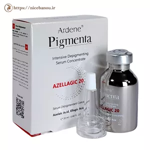 سرم کنسانتره ضد لک و روشن‌کننده آردن پیگمنتا AZELLAGIC 20، 20 میلی‌لیتر