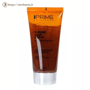 ژل اسکراب پاک‌کننده زردآلو و ویتامین C پرایم C-Prime حجم ۱۷۵ میلی‌لیتر