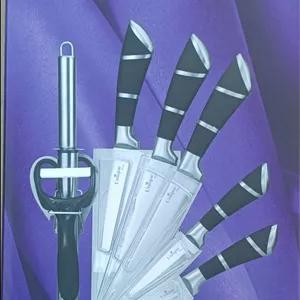 سرویس چاقو اشپزخانه 9پارچه برند یونیک مدل UA9001