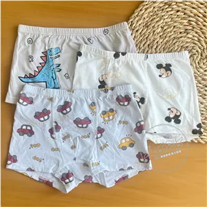شورت پادار پسرانه فانتزی باکیفیت وارداتی با طرح های مختلف | 2 تا 10 سال
