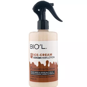 لوسیون مو تقویت کننده بیول مدل مناسب مو نازک و آسیب دیده حجم 400 میلی لیتر