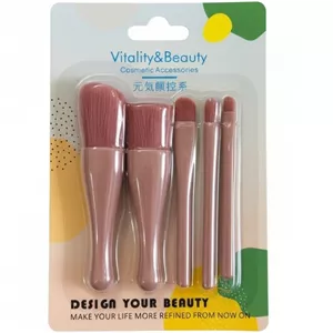 ست براش آرایشی 5 تکه ویتالیتی اند بیوتی مدل کارتی