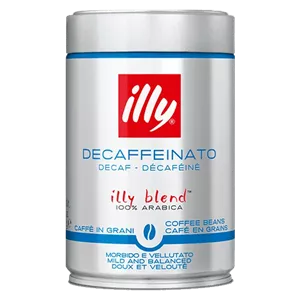 دانه قهوه ایلی بدون کافئین illy decaffinato 