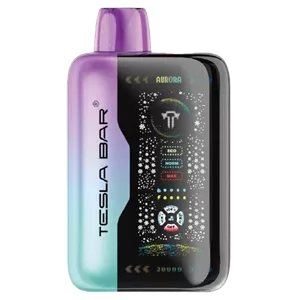 پاد یکبار مصرف تسلا بار بلو رزبری هندوانه دراگون فروت 40000 پاف tesla bar blue razz watermelon dragon fruit pod