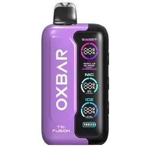 پاد یکبار مصرف اوکسبار انگور ساکورا 45000 پاف oxbar sakura grape pod