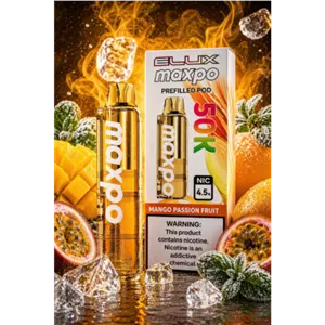 پاد یکبار مصرف مکسپو پشن فروت انبه 50000 پاف Maxpo mango passion fruit pod