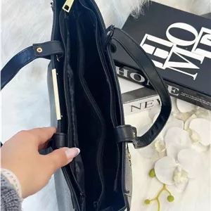کیف دوشی زنانه سایز بزرگ ورنی مدل جلوزه کد 780