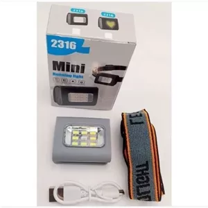 چراغ قوه یا هدلایت Magnetic suction running light مدل 2316 یا نوری فوق العاده مخصوص ماجراجویی خارج از شهر