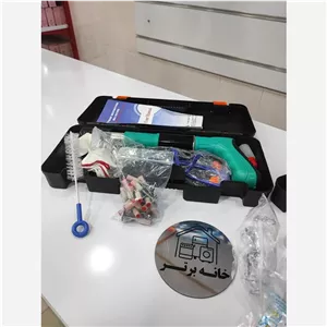 تفنگ میخکوب دستی چاشنی دار همراه با 20 عدد میخ