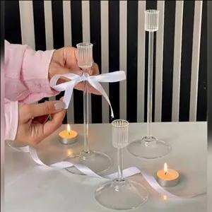 شمعدان  پیرکس  قلمی شیار دار