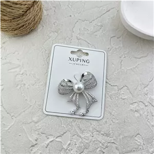 گل سینه زنانه ژوپینگ مدل پاپیون کد G4180