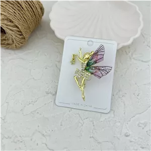 گل سینه زنانه مدل فرشته کد G4109