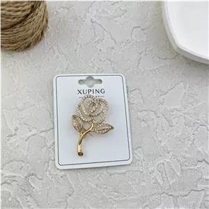 گل سینه زنانه ژوپینگ مدل پروانه کد G4170