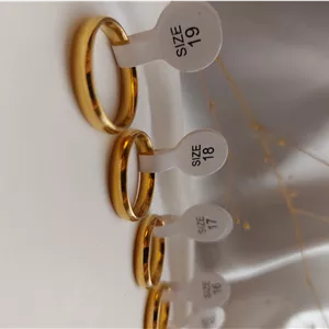 رینگ طلایی استیل