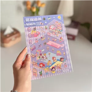 استیکر سه بعدی چیدمان بزرگ 