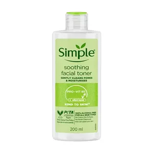 تونر آرامش بخش سیمپل Kind To Skin Soothing Facial Toner