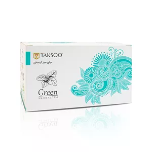 چای سبز کیسه ای تکسو(بسته بندی 25 عددی) ۵۰ گرمی