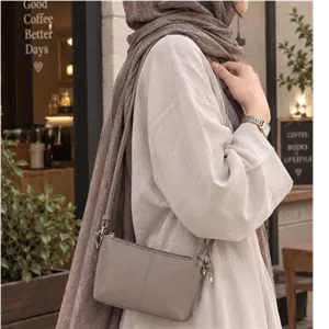 کیف زنانه دوشی  مدل تک زیپ  چرم با تخفیف ویژه