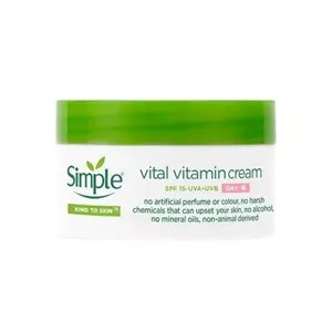 کرم روز ترمیم کننده و ویتامینه Vital سیمپل (اورجینال)