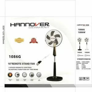 پنکه ایستاده برقی برند هانوور مدل 1086G