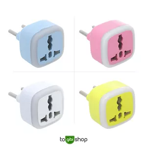 تبدیل برق 3 به 2 چراغ دار pxl
