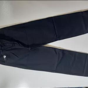 شلوار جین نیم بگ زنانه (استریت STREET) رنگ مشکی خام شور کد  NB247